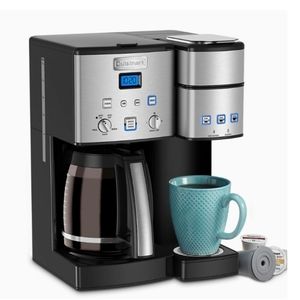 Cuisinart 2 in 1 Coffee Center 12cups or single  serve  coffee maker